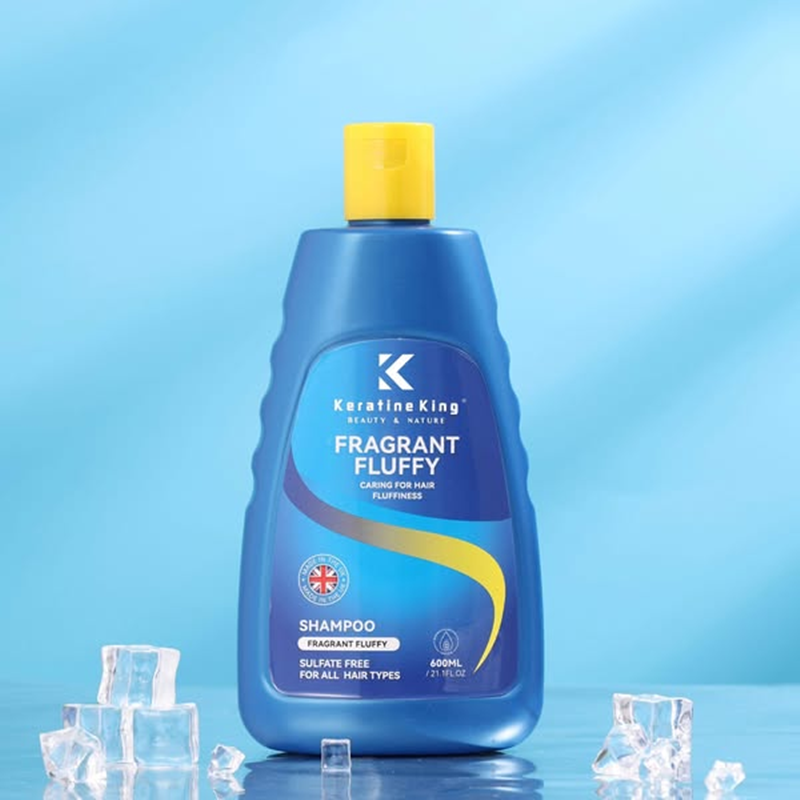 Natural anti-hair loss nourishing anti-dandruff and anti-itch shampoo, fluffy and fragrant shampoo + refreshing anti-dandruff shampoo