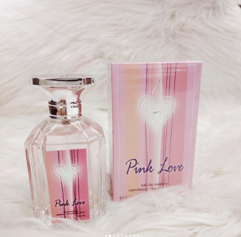 Pink Romance Perfume, long-lasting scent, 100ml, 3.4 fl oz.