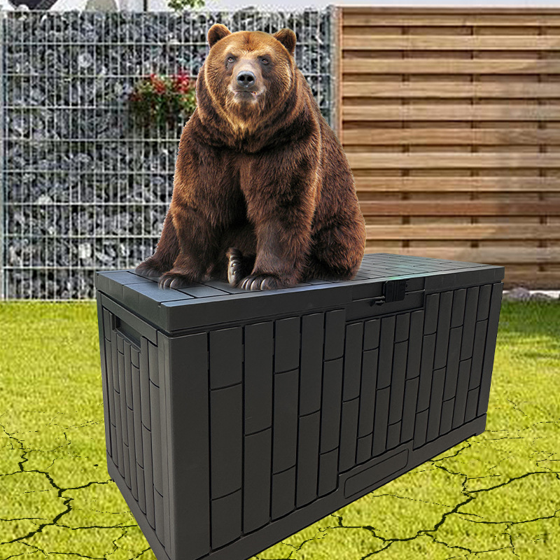 Ekko Outdoor Waterproof Lockable Storage Box Easy Assemble Strong Load-Bearing