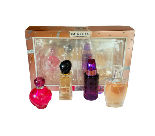 Exquisite Women's Perfume Gift Set (4 pieces)