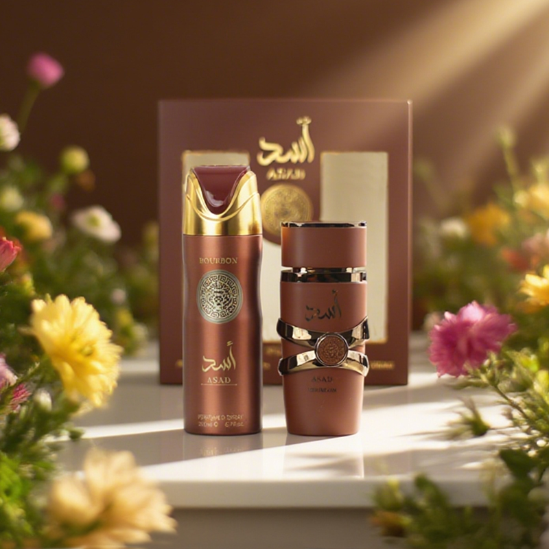 Deodorant spray and perfume gift set