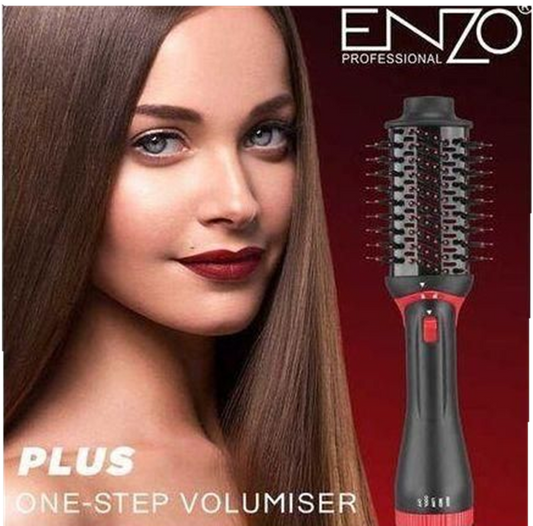 ENZO EN-6202 Professional Rotary Hot Air Comb, Hair Dryer, and Styling Tool
