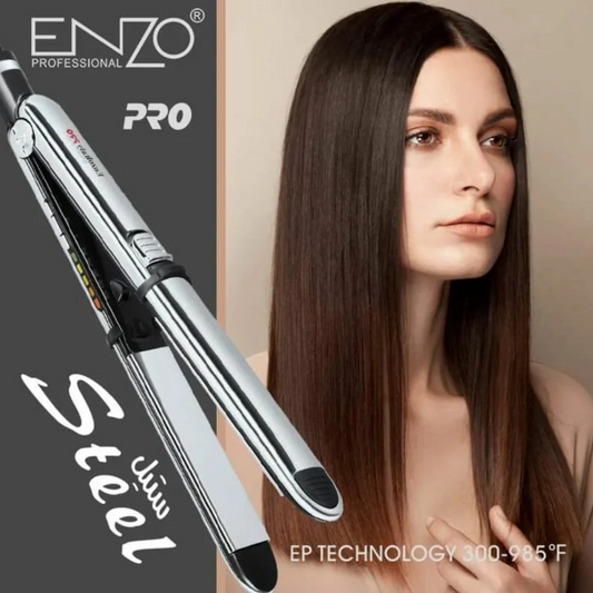 Enzo EN-3331 Slim Steel Hair Straightener