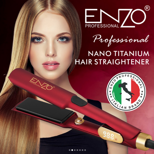 Enzo EN-2406 988°F Nano Titanium Hair Straightener and Curler