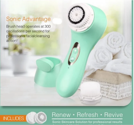 ENZOEN-210 facial cleansing brush is suitable for sensitive skin.