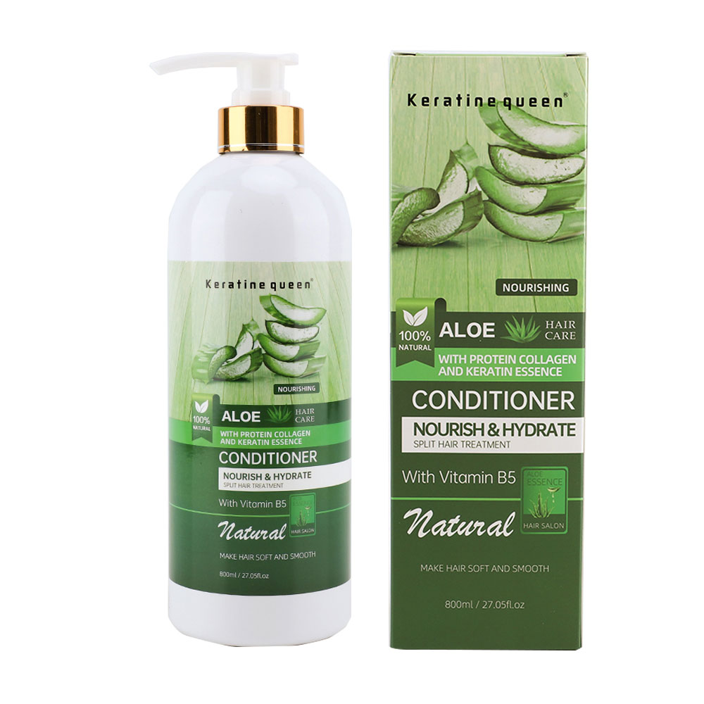 Nourishing Aloe Vera Conditioner with Protein Collagen & Keratin Essence, 800ml