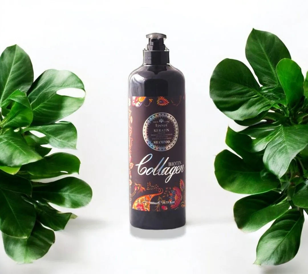 Keratin Shampoo Argan Oil Biotin & Collagen Shampoo 900ml