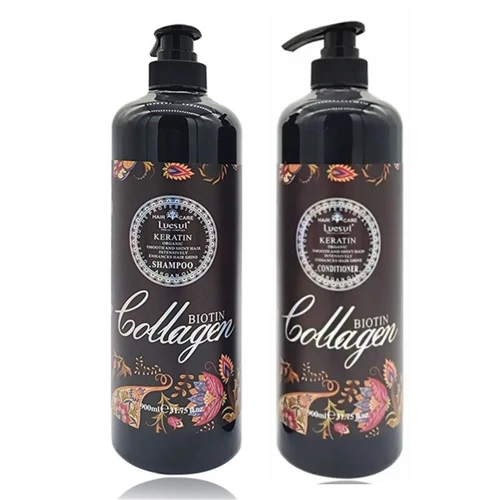 Keratin Biotin Pure Sulfate-Free Shampoo Set (3 bottles)