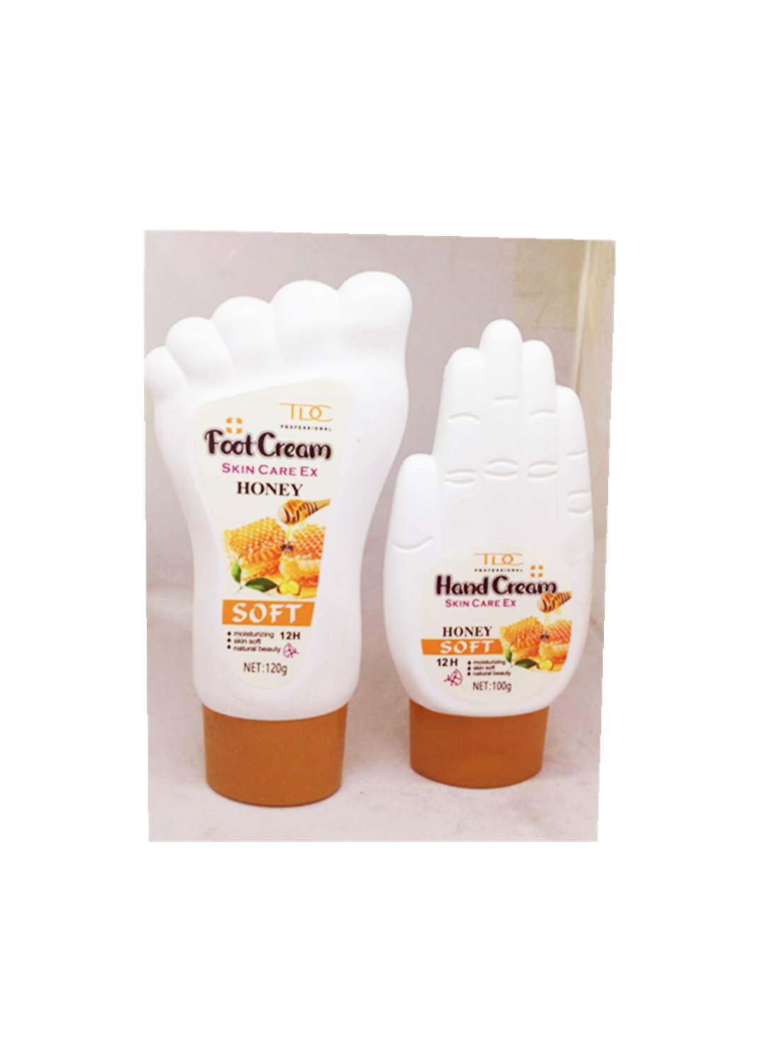 Honey Hand and Foot Cream Moisturizing Set (100g + 120g)