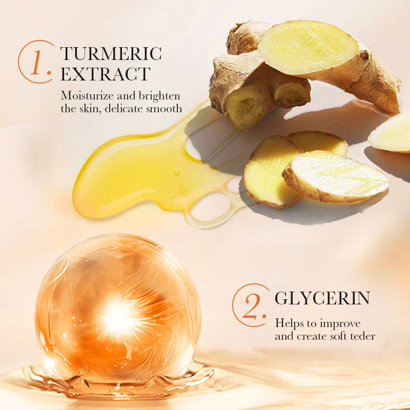 Turmeric Botanical Anti-Aging Brightening Face Lotion, 100g