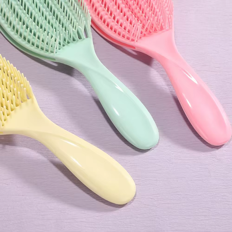 Women's head massage comb hair comb, 6 colors available