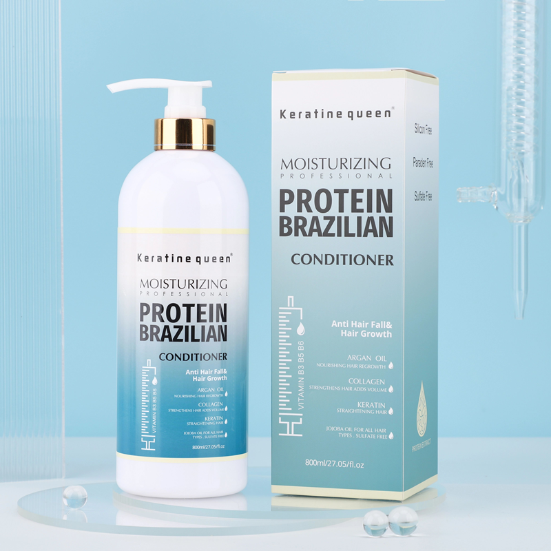 Anti-Hair Loss Moisturizing Protein Brazilian Shampoo Set, 4 Bottles