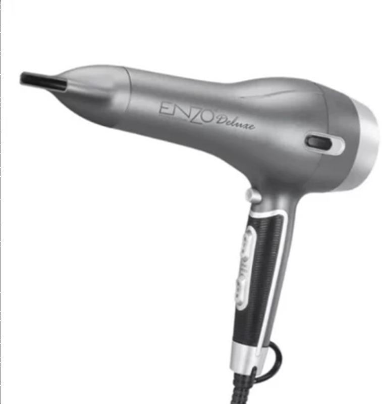 ENZO, EN-6015, Professional Powerful Hair Dryer, Silver