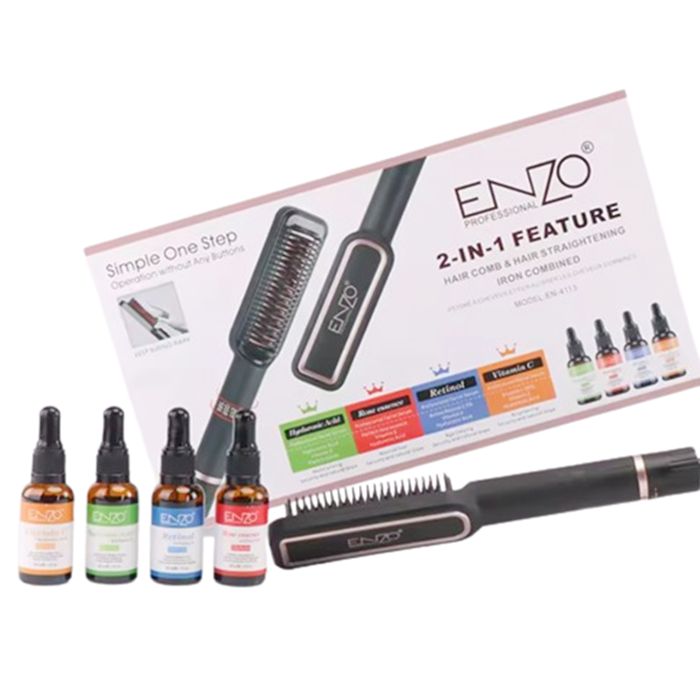 ENZOEN-4113 Multi-functional Fast Heating Hair Straightener