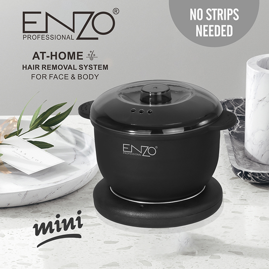 ENZO EN-1115 Professional Home Mini Hair Removal Silicone Wax Heater