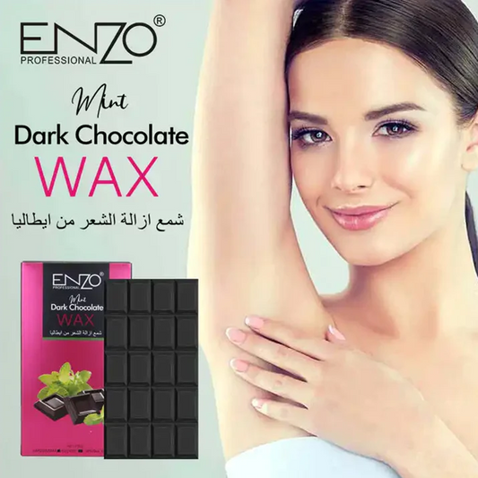 ENZO 450g Chocolate Hair Removal Wax, Multiple Colors.