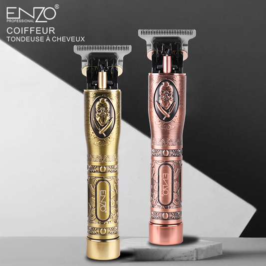 ENZO EN-5043 Professional Rechargeable Metal USB Electric Hair Clipper for Men