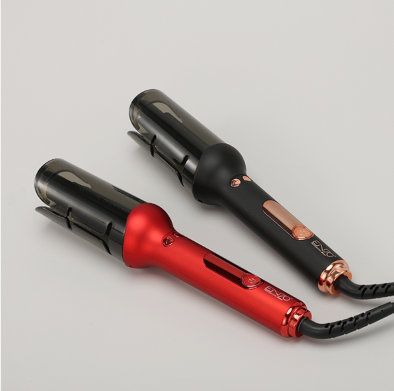 ENZOEN-9110, Magic Curling Iron, Nano Ceramic Rod, with Digital Display