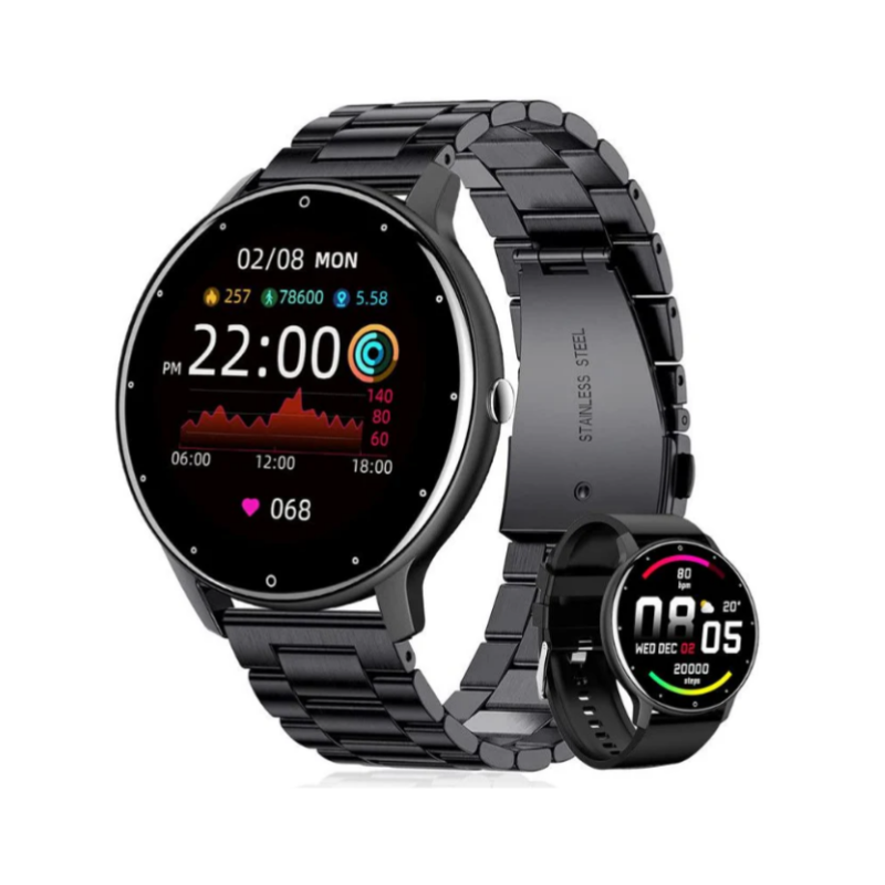 TOXIYA Smart Watch for Men Magnetic Stainless Steel Band