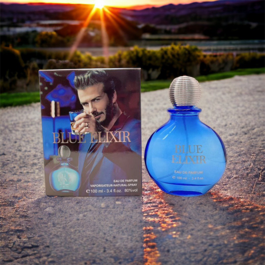 Parfum Charm Blue Essence pour homme - Eau de parfum longue tenue 100 ml