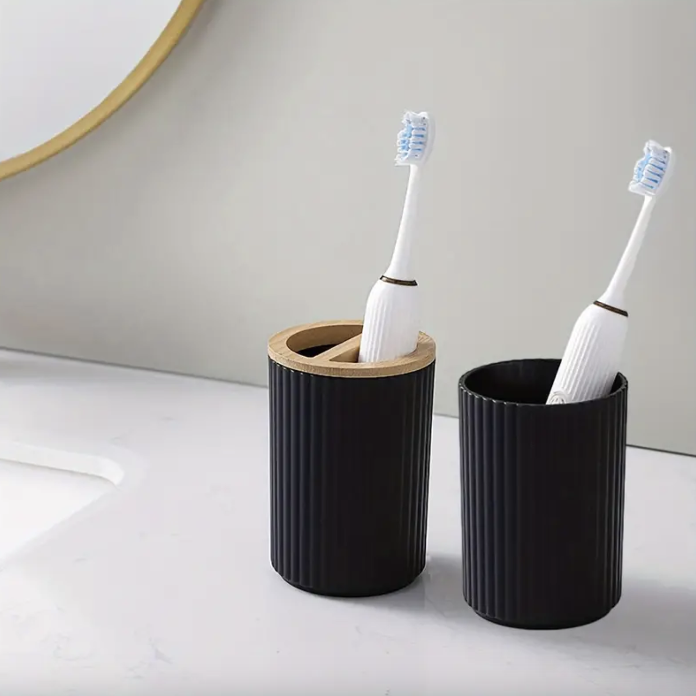 BathEssentials 6-Piece Elegant Bathroom Accessory Set