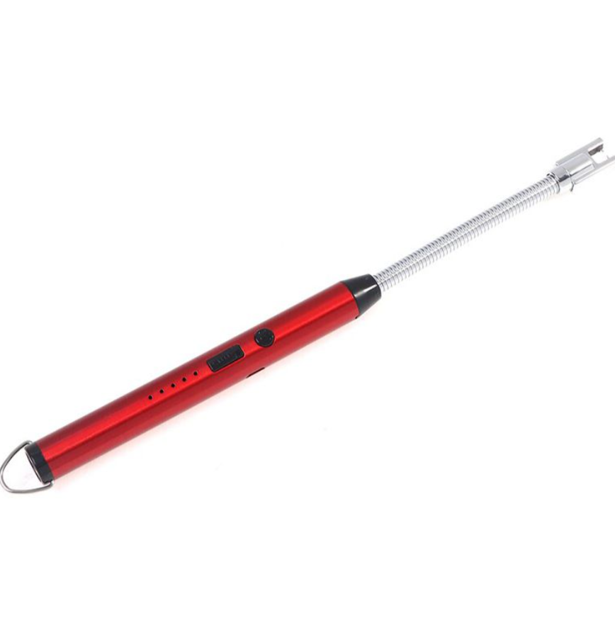 Flexible USB Charge LED Indicator Flameless Electric Plasma Arc Lighter