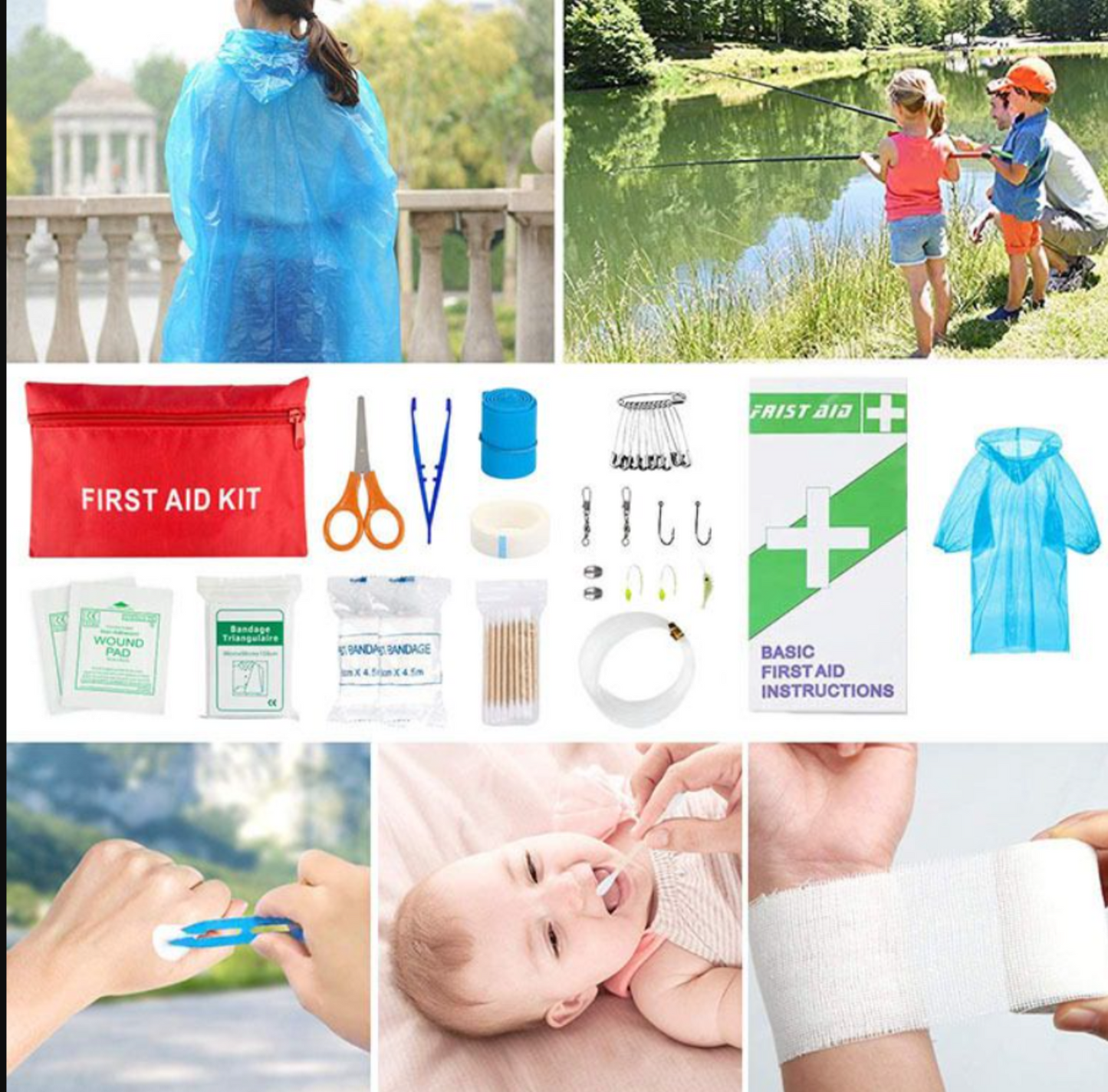 39 Pcs Multi-Function Camping/Survival Kit