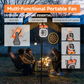 AIMAX 20000mAh Camping Fan with LED Light & Low Noise for Outdoor & Home