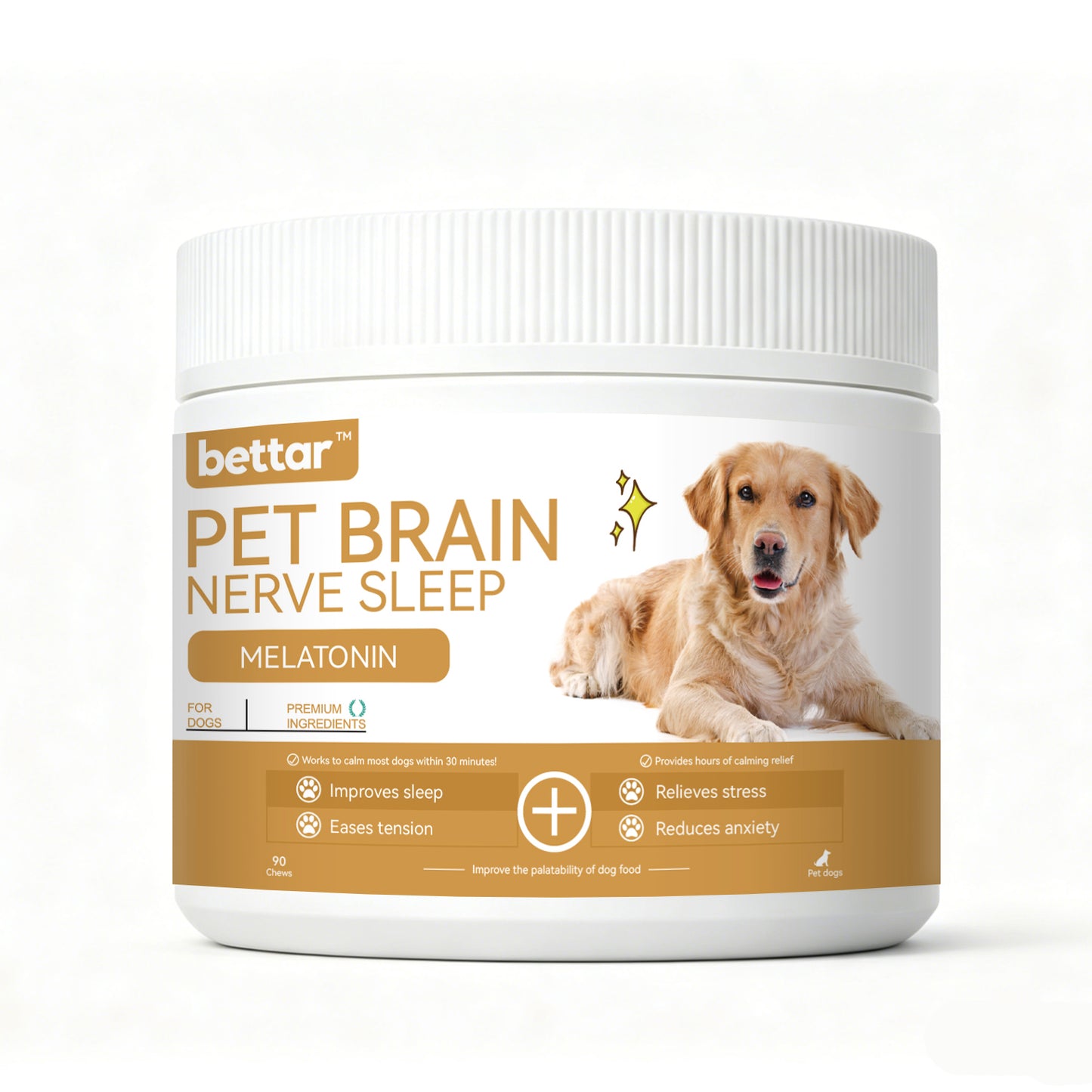 Bettar Pet Brain – Nerve Sleep Melatonin Chews