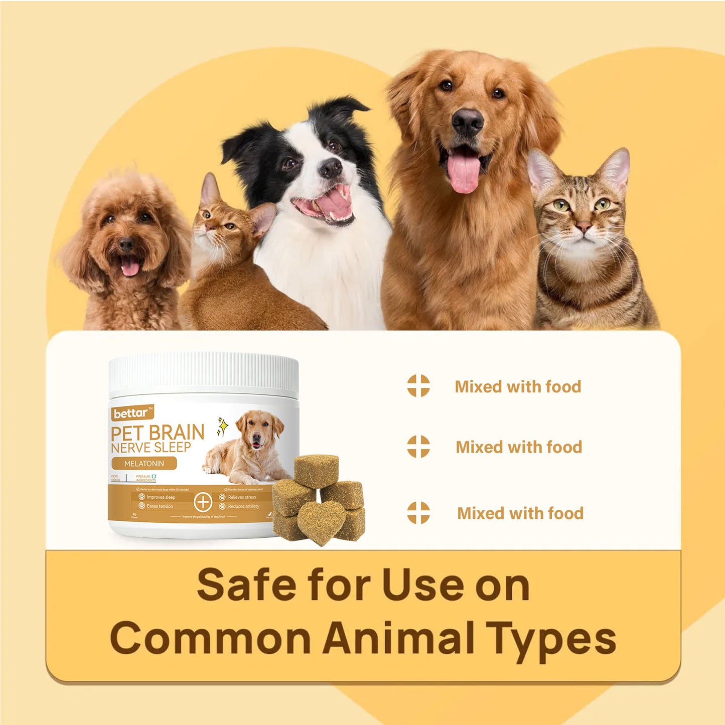 Bettar Pet Brain – Nerve Sleep Melatonin Chews