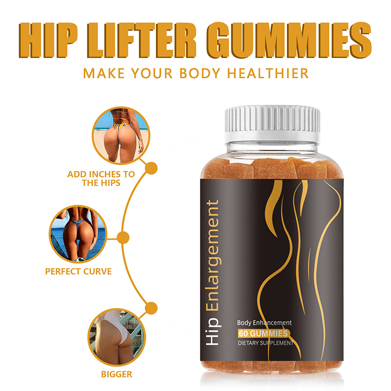 BIYODE Booty Enhancing Gummy Supplement, Big Butt Enhancer