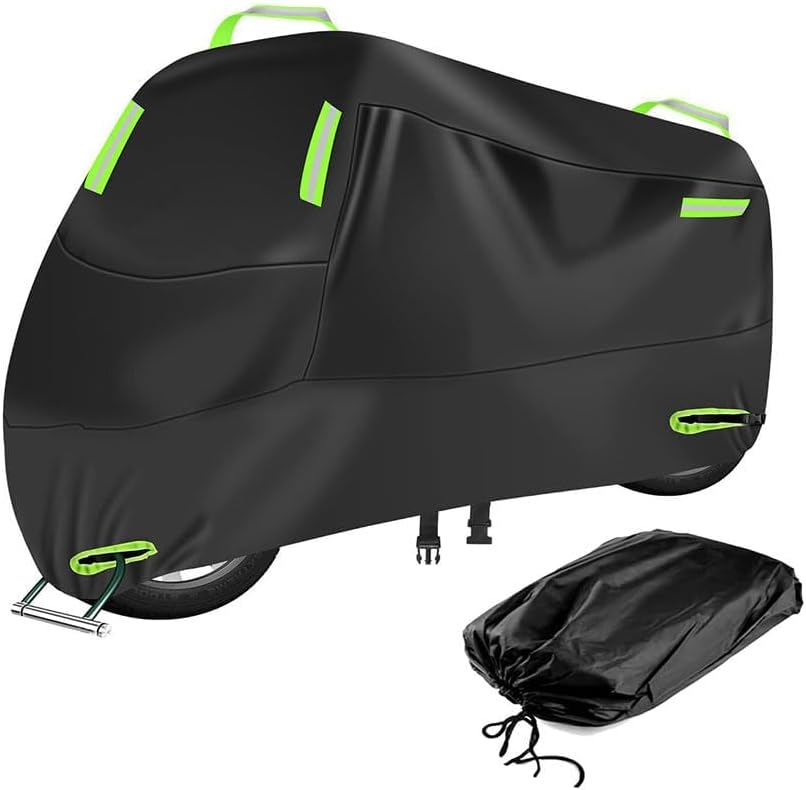 Waterproof Outdoor Motorcycle Cover for VOGE Valico  Oxford Motorbike Scooter Moped Cover, Dustproof UV-Resistant All Weather Protection Cover