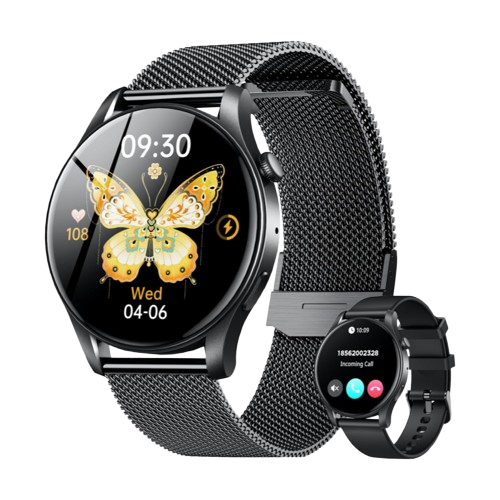 TOXIYA Smart Watch Android/iPhone Fitness AI Assistant Sport Tracker 100+ Sport Modes Fitness Tracker
