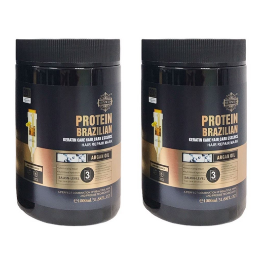 Keratin Brazilian Protein Creamy Hair Mask ( 2 x 1000ml)