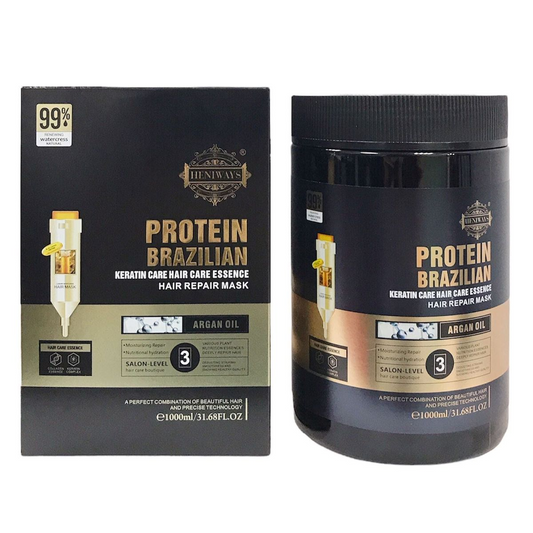 Keratin Brazilian Protein Creamy Hair Mask ( 2 x 1000ml)