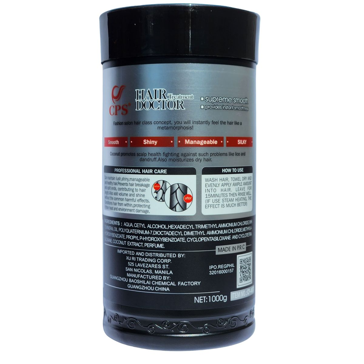 Keratin Coconut Hair Treatment Mask