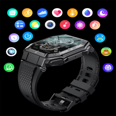 TOXIYA - K55 Rugged Smart Watch