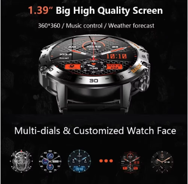 TOXIYA - K52 Smart watch for Android iPhone