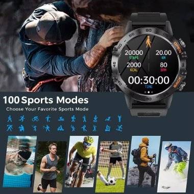 TOXIYA - K52 Smart watch for Android iPhone