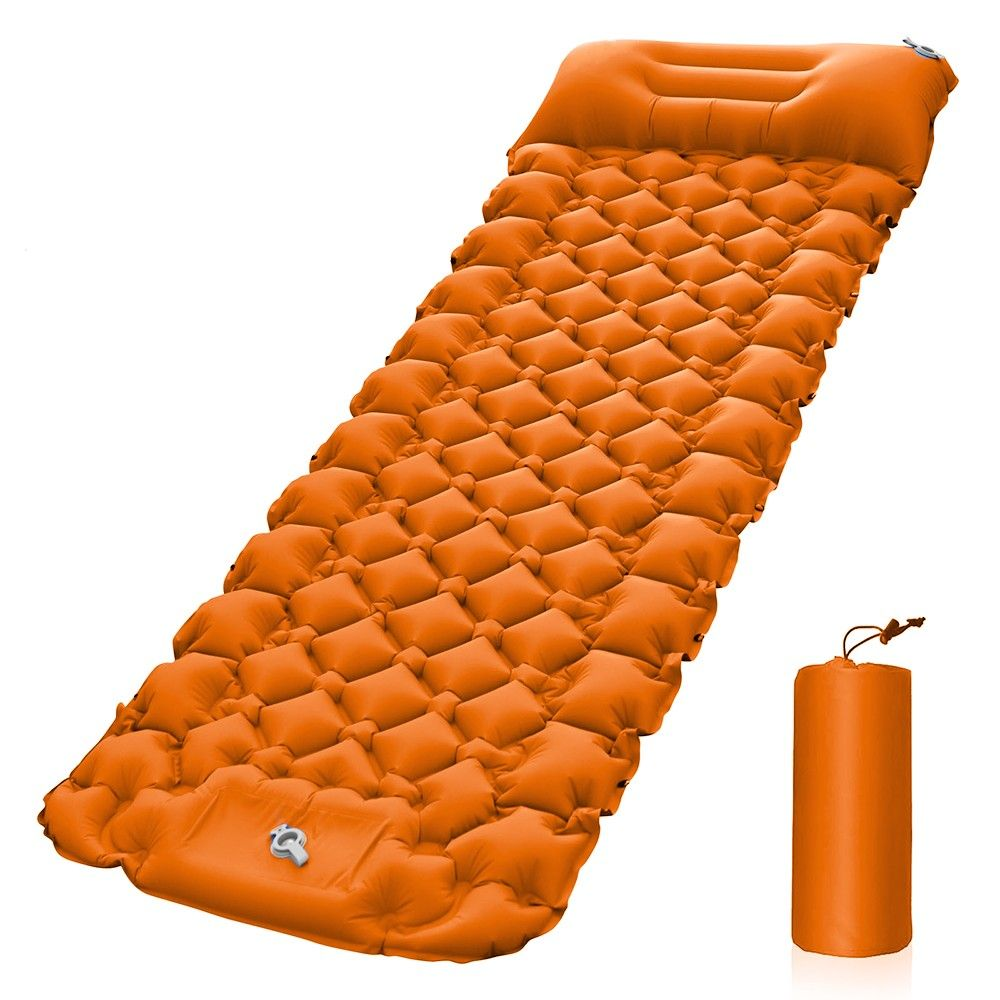 Portable Camping Mat Inflatable Camping Mat with Pillow