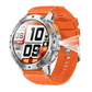 TOXIYA Military 1.43 inch Smart Watch (Answer/Dial Calls)100+Sports Modes,5ATM Waterproof Fitness Watch with Flashlight,Heart Rate,SpO2,Blood Pressure for Android/iOS