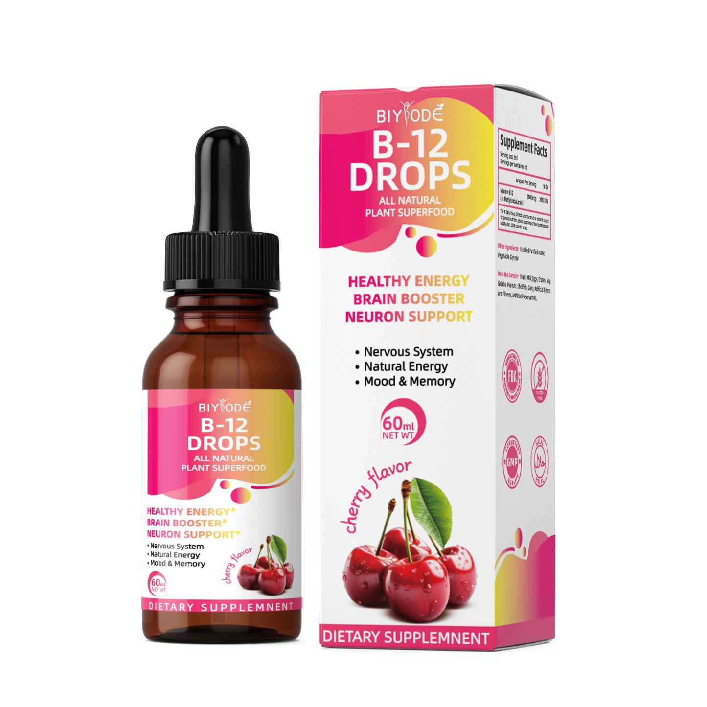 BIYODE  Vitamin B12 liquid drops