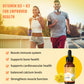 BIYODE Vitamin D3 K2 Liquid Drops Immune Support and Healthy Bones Heart Immune System Balance Fortified Heart Bones Brain Nerve Support 60ml Net Wt Lemom Flavors