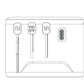 AIMAX Universal Travel Adapter Charger AC Plug USA EU UK AU USB Type-C