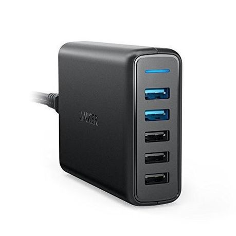 Anker Quick Charge 5-Port USB Wall Charger