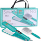 ENZO PRO Portable Hair Brush Hot Iron 2 in 1 hair Airbag comb Hair Straightener