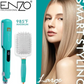 ENZO PRO Portable Hair Brush Hot Iron 2 in 1 hair Airbag comb Hair Straightener