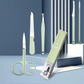 16-piece nail clipper set stainless steel nail clippers set with folding bag manicure knife set scissors beauty tools——Available in a variety of colors