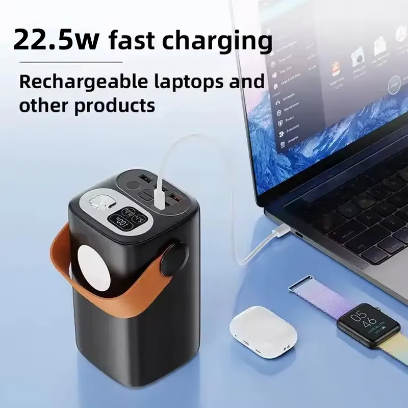 AIMAX 60000mAh large capacity power bank 22.5W fast charging with LED light