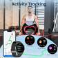 TOXIYA Smart Watch Android/iPhone Fitness AI Assistant Sport Tracker 100+ Sport Modes Fitness Tracker